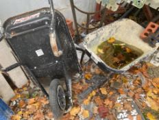 1 x Pair Of Wheelbarrows As Shown - Ref: PR064 - CL964 - Location: London W3Collections will take