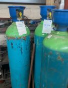 4 x Full Bottles Of Argon Gas For Welding - Ref: PR085 - CL964 - Location: London W3Extra notes: Yo