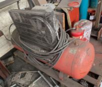 1 x SEALEY 200 Litre Belt Drive Compressor - Working - Ref: PR031 - CL964 - Location: London