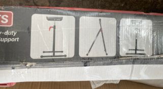 1 x EXCEL Roller Stand In Box With Adjustable Height Support - New/Boxed - Box Has Wear As