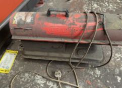 1 x DRAPER Diesel Space Heater - Ref: PR079 - CL964 - Location: London W3Collections will take place