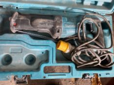 1 x MAKITA 110V Reciprocating Saw With Carrycase - Ref: PR003 - CL964 - Location: London