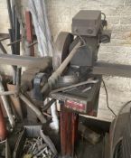 1 x Metal Chop Saw In Full Working Order On Stand - Ref: PR030 - CL964 - Location: London