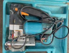 1 x MAKITA 240V Jigsaw In Carry Case - Ref: PR022 - CL964 - Location: London W3Collections will take