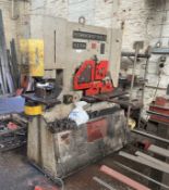 1 x GEKA Hydracrop 100-S 100Ton Hydraulic Iron Worker Machine - 2500H X 900W X 1800D mm - Ref: