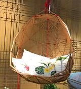 1 x MOROSO Suspended Cacoon Geometric Swing Armchair - Designed by Patricia Urquiola - RRP £2,999