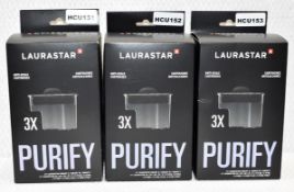 9 x LAURASTAR Anti-Scale Filters - Unused Boxed Stock - Total Original Price £149.97 - Ref: