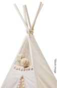 1 x MINICAMP Original Play Tent and Matt With Pompoms - Original Price £195.95 - Ref: 6605802001/