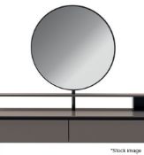 1 x GALLOTTI & RADICE 'Venere' Designer Rotating (360Â°) Double Face Dressing Table Mirror (part