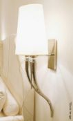 1 x VISIONNAIRE 'Brunilde' Large Designer Wall Lamp In Chromed Brass - Ref: 7653900/HRX204/WH2-