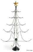 1 x ShiShi Luxury Decorative Star-Topped Metal Christmas Tree (94cm) - Original Price £145.00
