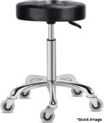 1 x KALEURRIER Height Adjustable Swivel Stool - Massage, Office, Clinic - Original Retail £88 - NO