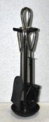 1 x Buxton Companion Fire Vide in Silver and Black - Ref: K589 Pallet1 - CL011 - Location: