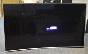 1 x Samsung 78 Inch Series 9 Ultra HD 4K Nano Crystal Smart Curved LED TV - Spares or Repairs