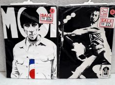 2 x Rock and Roll Themed Keith Moon and The Who Short Sleeve T-Shirts - Size: Small - Officially