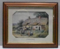 1 x Framed Picture - The Fiddler By H.J.S Stannard - 52X62X4Cm - NO VAT ON THE HAMMER - Ref: