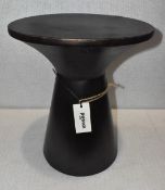 1 x Wood Diaz Metal Coffee Table with a Bronze Finish - Size: 50 x 40 cms - New Boxed Stock - Ref: