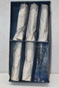 6 x Halo Sabichi Bohemia Lead Crystal Champagne Glasses - Includes Original Box - Ref: K559