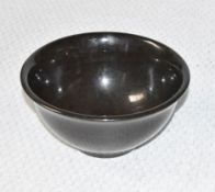 17 x Artisan Tenmoku Ceramic Bowls in Brown - Diameter 16cm / Height 7.8cm - Ref: ALT304/MEZ4/ROWC -