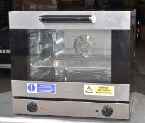 1 x Smeg ALFA43XUK Electric Convection Oven - Electric 2.75kw 230v UK Plug With Temperatures of +