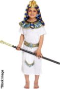 5 x Childs Pharoah Fancy Dress Costumes - NO VAT ON THE HAMMER - Ref: MMG123/MMGP1 - CL955 -