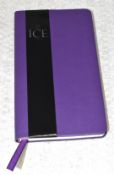24 x Slim Purple Hardback Notebooks - New Boxed Stock - Ref: K578 Cage1 - CL011 - Location: