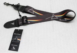 1 x Pink Floyd Darkside of the Moon Guitar Strap by Perri's - Officially Licensed Merchandise -