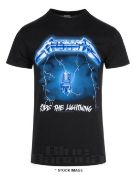 1 x METALLICA Ride The Lightning Logo Short Sleeve Men's T-Shirt by Gildan - Size: XXL - Colour: