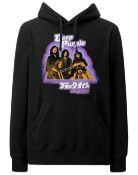 1 x Deep Purple Hooded Jumper - Black Night Japan - Size: Medium - New & Unused - RRP £40