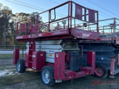 2013 MEC-5492RT ROUGH TERRAIN SCISSOR LIFT