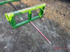TRACTOR LOADER HAY SPEAR ATTACHMENT