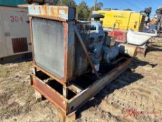 SKID MOUNTED DIESEL GENERATOR