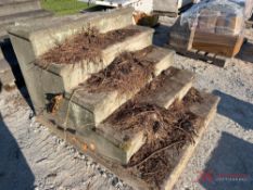 (2) CONCRETE STEPS