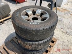FORD F-250 WHEELS AND TIRES (3)