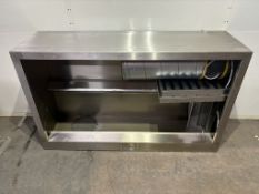Unbranded Commercial Wall Mounted Extraction Canopy As Seen In Photos