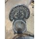 Cast Aluminium Outdoor Garden Dining Set As Seen In Photos - Image 6 of 7