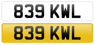 Private Reg: 839 KWL