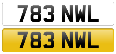 Private Reg: 783 NWL