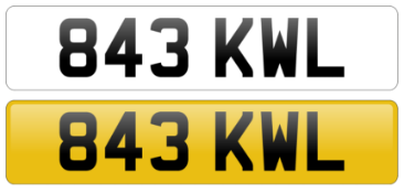 Private Reg: 843 KWL