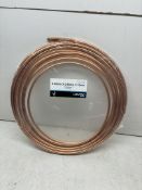 5 x Lawton 8.00mm x 0.60mm x 10Mtr Copper Plumbing Tube Coils