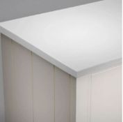 Roper Rhodes Strata 680mm Solid Surface Worktop - Arctic White