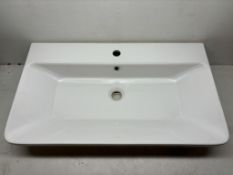 Lambra DIPB1264 800mm 1 Tap Hole Basin Only