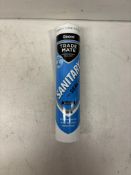 24 x Tubes Of Geocel Trade Mate Silicone Sanitary Sealant 310Ml, Clear