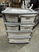 Unbranded 6 Drawer Plastic Storage