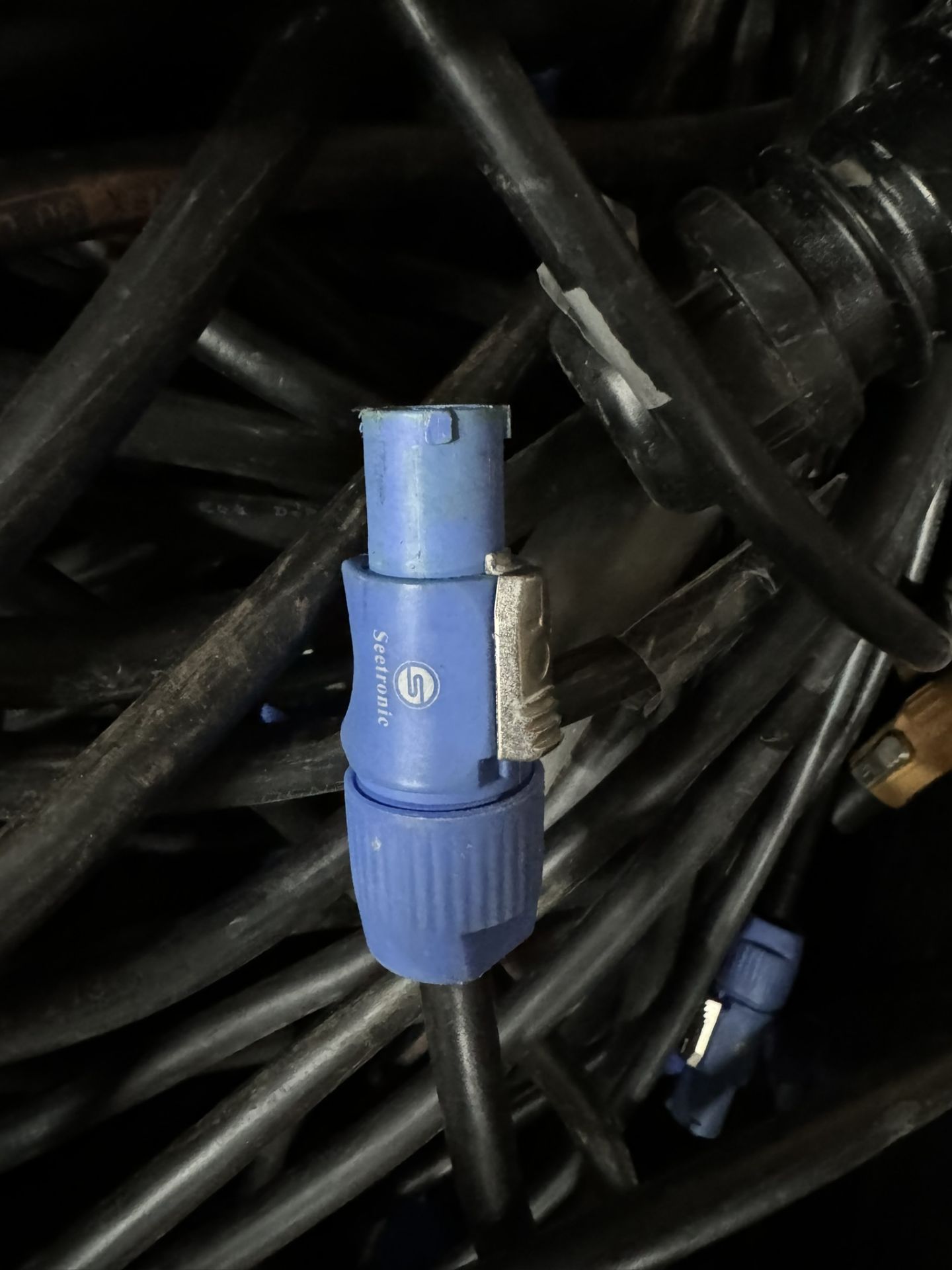 Large Quantity Of Various Sound/Lighting Cables - As Pictured - Image 4 of 8