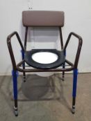 Cefindy Toilet Chair Height Adjustable