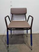 Cefindy Toilet Chair Height Adjustable