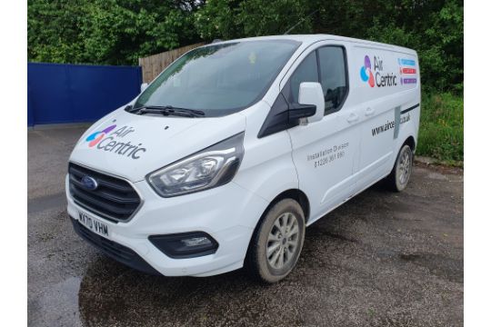 Make: Ford Model: Transit Custom 300LIMITD EBLUE Reg: WV70 VHM Mileage ...