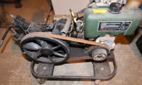 Petter Diesel Engine Powered Vintage Compressor