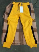 456 x Boys Fleece Through Jogger With Side Tape GA-402 | ZERO VAT ON HAMMER
